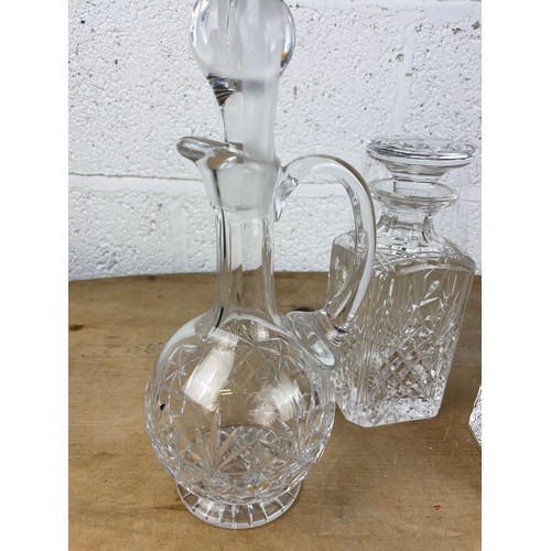 45 - Three Quality Decanters