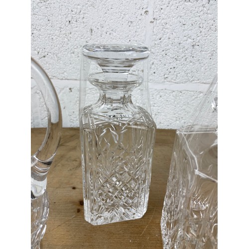 45 - Three Quality Decanters