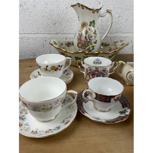 47 - Group Of Collectable Pottery Inc Limoges & Ainsley