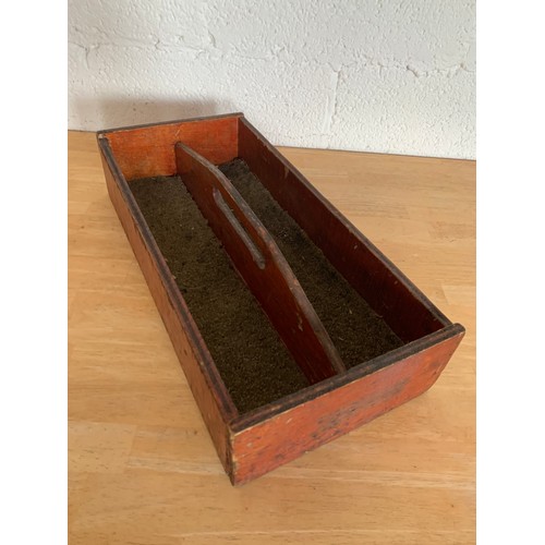 63 - Vintage Wooden Box