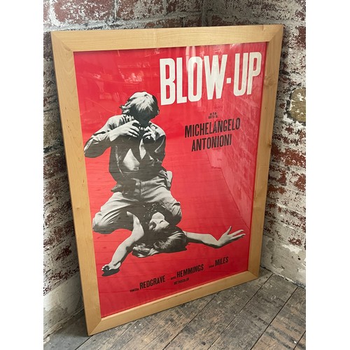 75 - Blow Up Movie Poster Nicely Framed