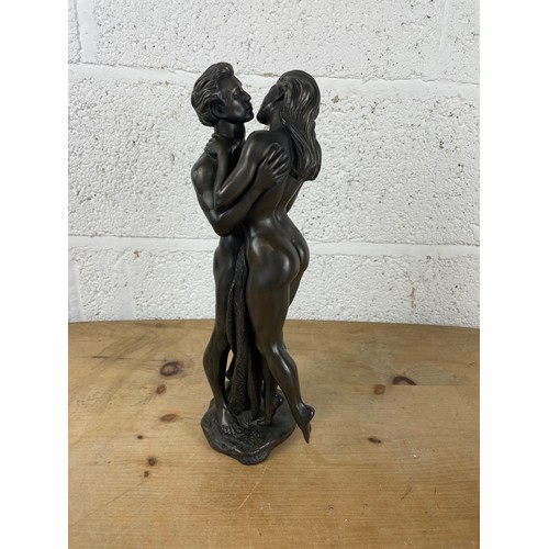 368 - Heredities Cold Cast Bronze Erotic Figure Lovers