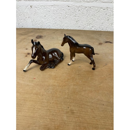 375 - Two Royal Doulton Foal Figures