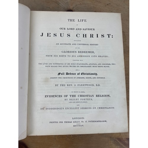 343 - 1844 The Life of Our Lord And Saviour Jesus Christ Book