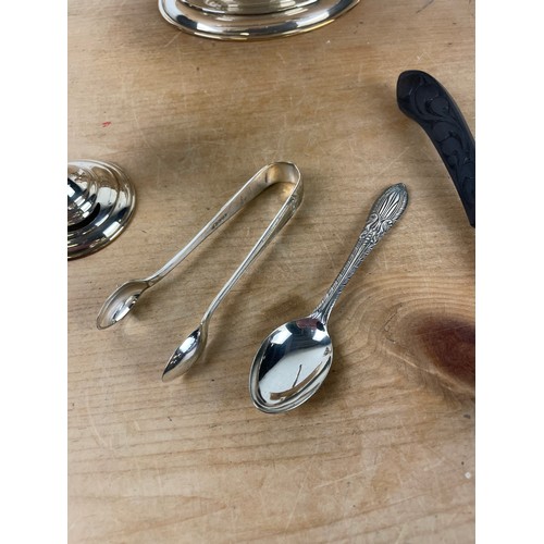 269 - Small Group of EPNS Inc Interesting Ladle & Egg Cup