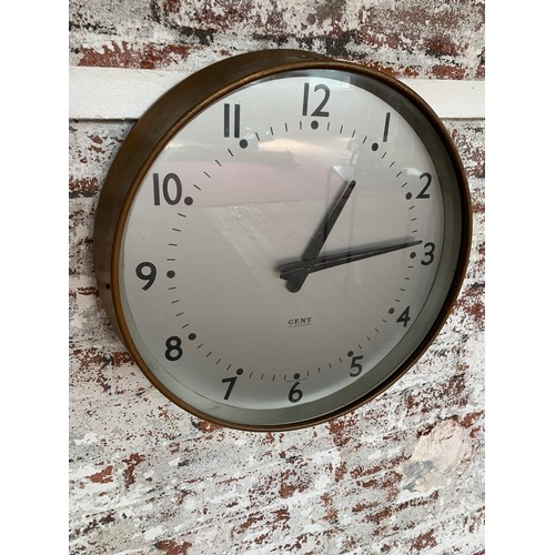 165 - Vintage Gent of Leicester 50cm Wall Clock