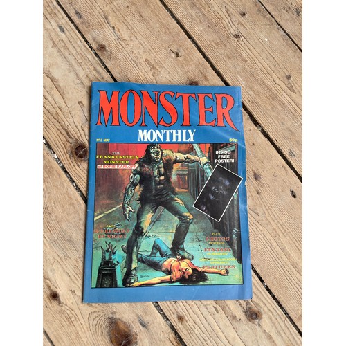 169 - Vintage Monster Monthly Comic Book No2