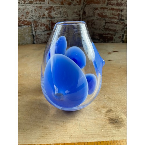 185 - Interesting Art Glass Vase