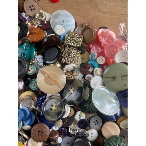 192 - Large Collection of Vintage Buttons