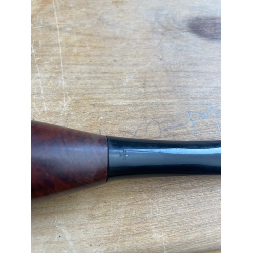 35 - Vintage Marksman Zeppelin Cigar Pipe Version 1 Made In Italy From Briar Wood