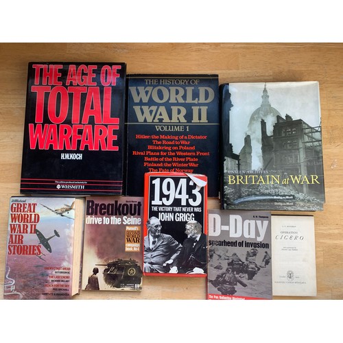 397 - Military Interest - Various War and Military Books inc. L. C. Moyzisch Operation Cicero