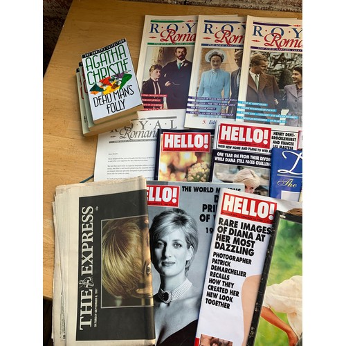 391 - Royal Romances and Various Princess Diana Ephemera