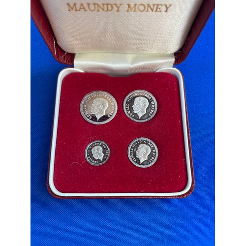 207 - Presentation Box of Four Maundy Money Coins