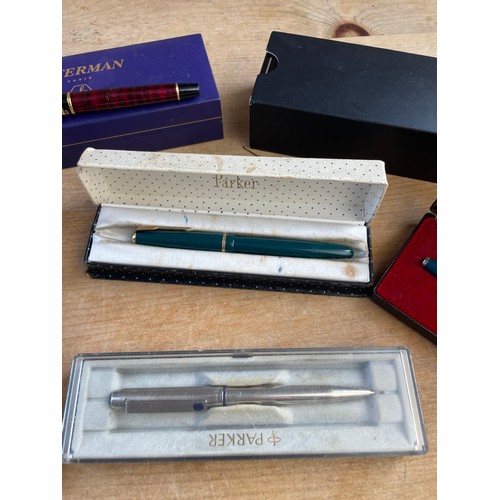 211 - Assorted Pens Inc Parker Waterman & Sheaffer