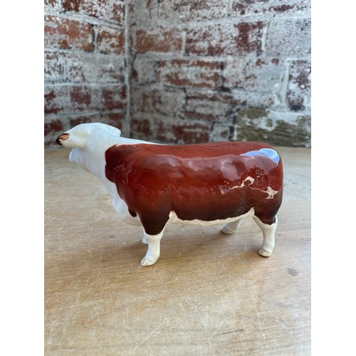 216 - Beswick Hereford Cow CH of Campions Model 1360