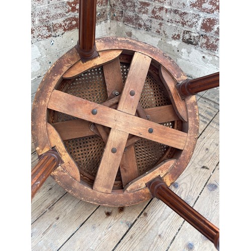 448 - Louis XVI Style Rotating Arm Chair in Ash Possibly By Andre Malifert Circa 1920