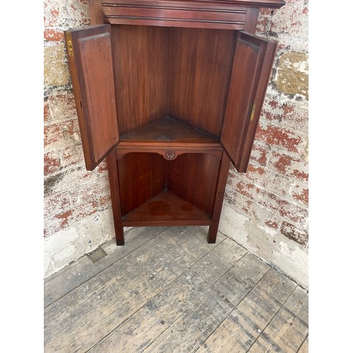 449 - Late Victorian Corner Cupboard Unit Free Standing