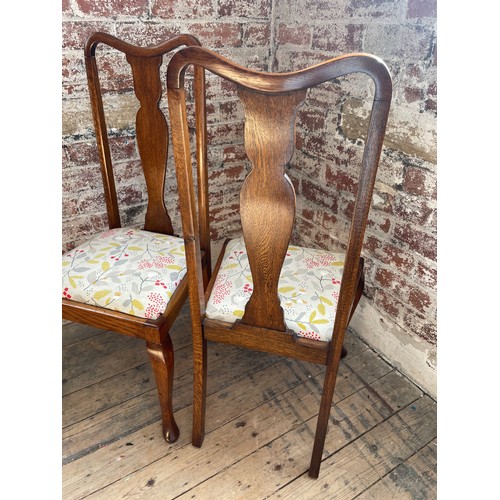 451 - Two Queen Anne Style Dining Chairs