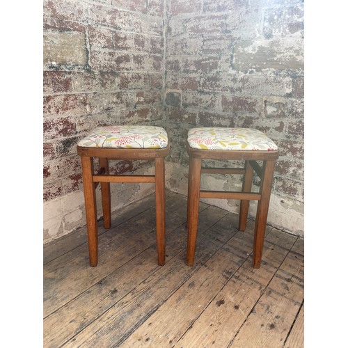 457 - Two Mid Century Centa Kitchen Stools