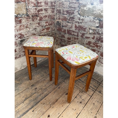 457 - Two Mid Century Centa Kitchen Stools