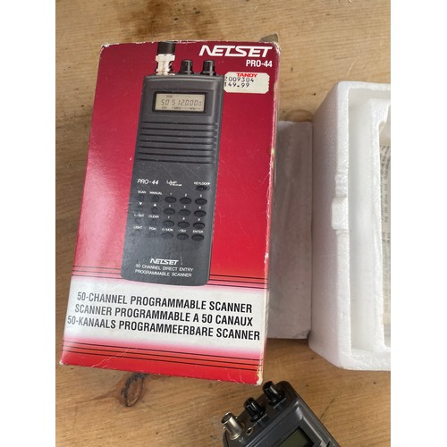 160 - Netset Pro-44 Programmable Scanner