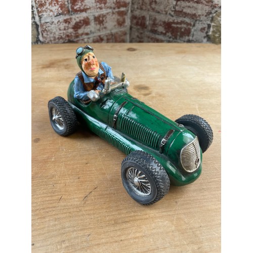 237 - Shudehill Vintage Racing Car Money Box