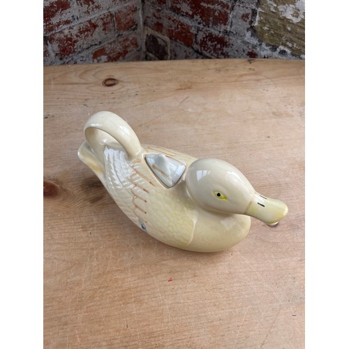 247 - Vintage STP Fine Porcelain Duck Teapot