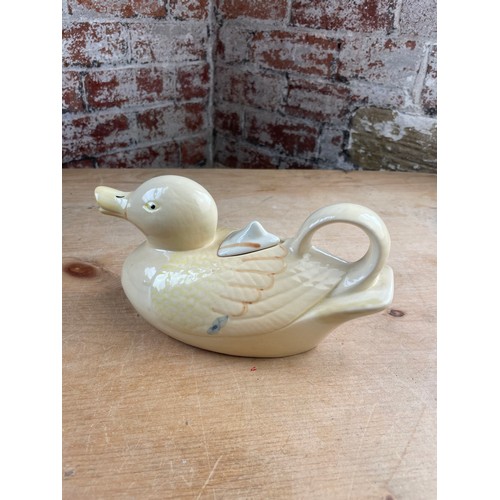 247 - Vintage STP Fine Porcelain Duck Teapot