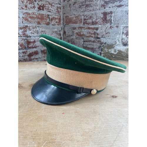 255 - 5th Royal Inniskilling Dragoon Peaked Hat By J.Compton Sons & Webb Ltd