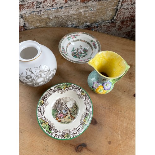 264 - Group of Collectables Inc Spode & Art Deco Jug