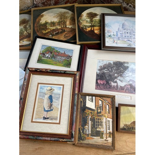 366 - 11 Vintage Prints Inc Limited Edition Signed Frank Ruddock