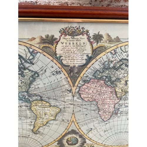 369 - Vintage World Werreld Map Print