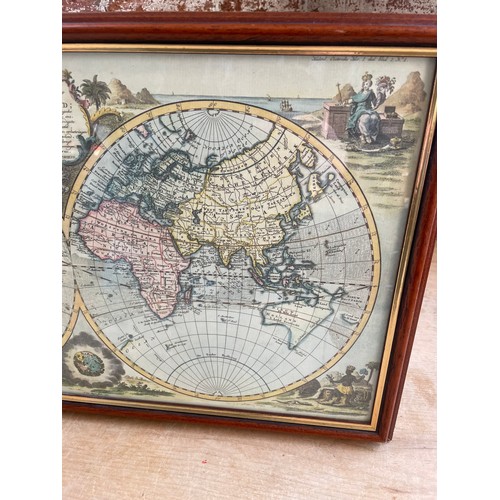 369 - Vintage World Werreld Map Print