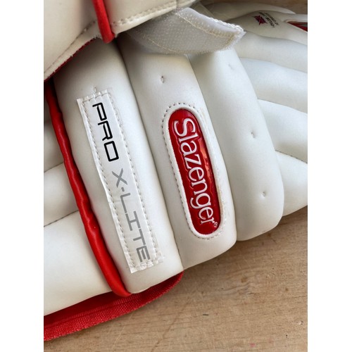 402 - Slazenger Pro X-Lite Cricket Pads As New