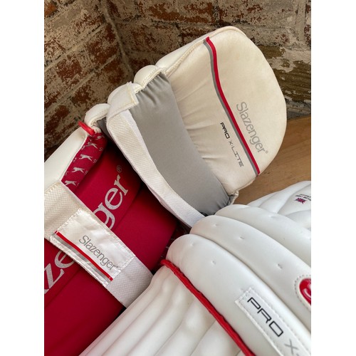 402 - Slazenger Pro X-Lite Cricket Pads As New