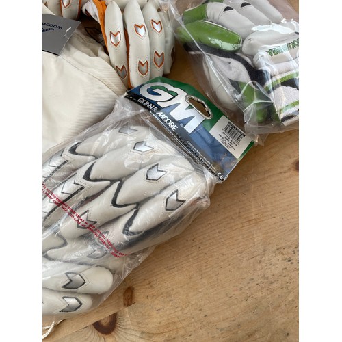 403 - Gunn & Moore Hero, Kookaburra Kahuna Carnage Cricket Gloves New, 2 Pairs of Cricket Trousers & Glove... 