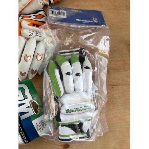 403 - Gunn & Moore Hero, Kookaburra Kahuna Carnage Cricket Gloves New, 2 Pairs of Cricket Trousers & Glove... 