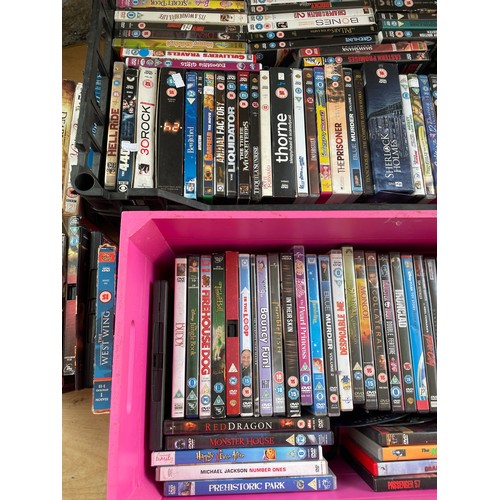 319 - Large Collection of DVD's Many Box Sets