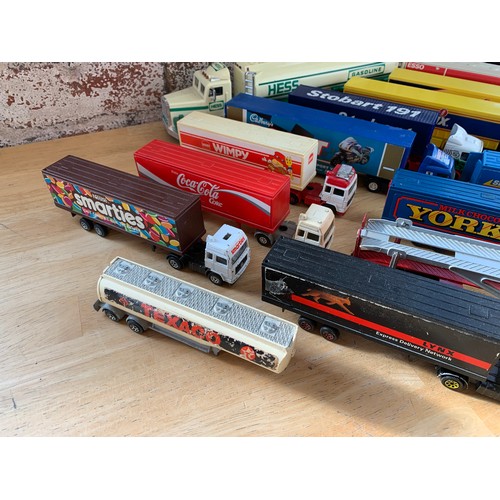 144 - Many Corgi Liveried Tractor and Trailer Units - Largely Corgi, and some others