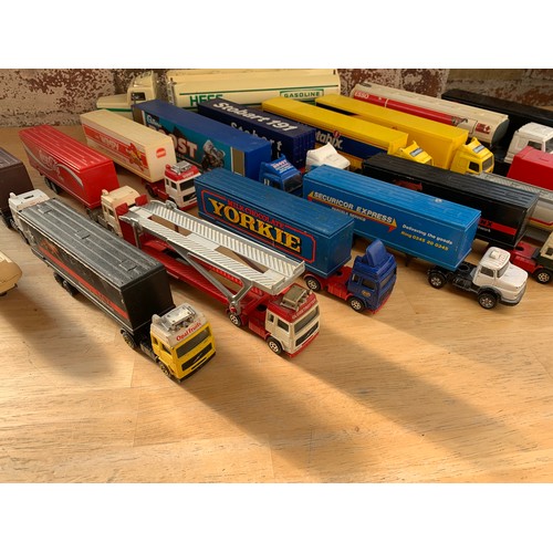 144 - Many Corgi Liveried Tractor and Trailer Units - Largely Corgi, and some others