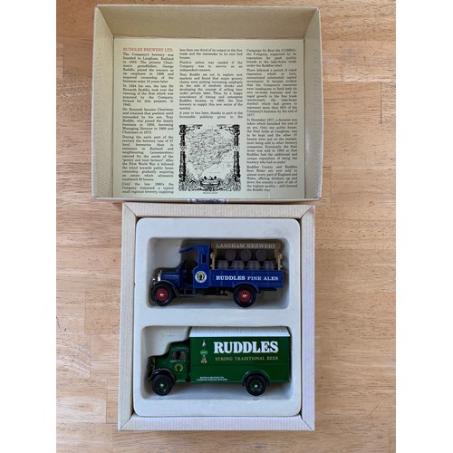99 - Corgi The Ruddles Bedford O Series and Thornycroft Beer Truck