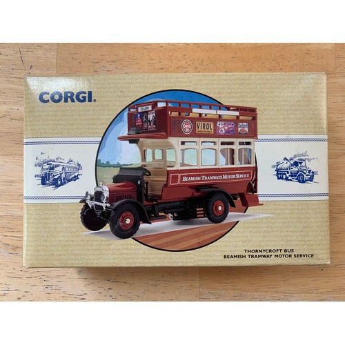 100 - Corgi Beamish Tramway Motor Service Thornycroft Bus