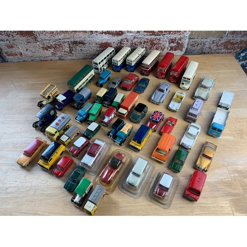 111 - Large collection of Mint and Play Worn Corgi Die Cast buses, Vintage and Other Vehicles (see all pic... 