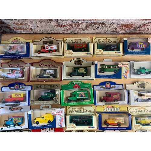 112 - Very Large Collection of Lledo, Days Gone, Corgi Cameo etc. and Promotional Vehicles - Over 40 cars