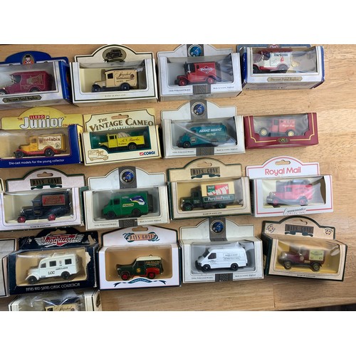 112 - Very Large Collection of Lledo, Days Gone, Corgi Cameo etc. and Promotional Vehicles - Over 40 cars