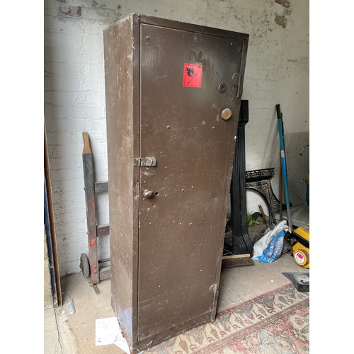 417 - Vintage Large Metal Storage Cupboard