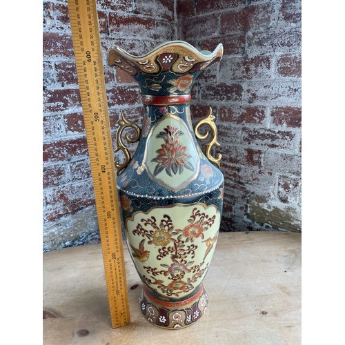 315 - Large Satsuma Style Vase a/f