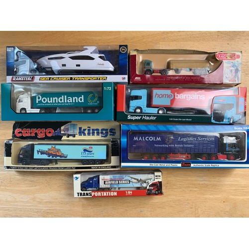 155 - Collection of Boxed HGV's from different manufactures