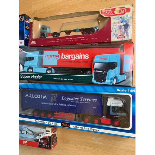 155 - Collection of Boxed HGV's from different manufactures