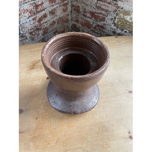 335 - Salt Glazed Chimney Pot Top